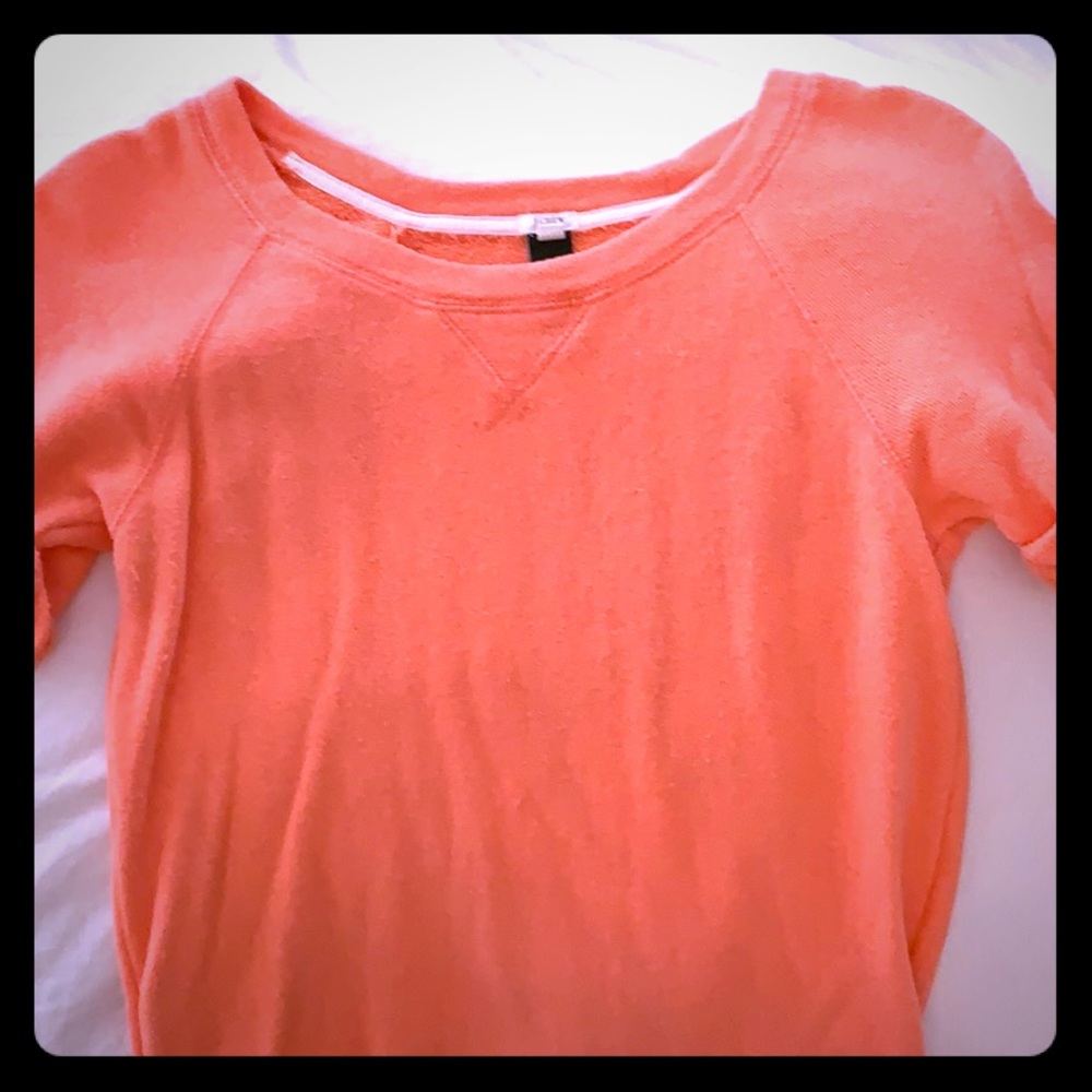 J. Crew cutoff sweatshirt